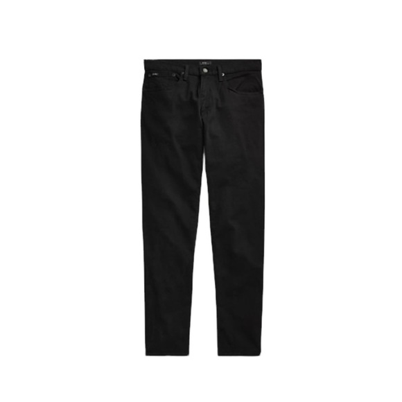 Polo Ralph Lauren Hampton Relaxed Straight Stretch Jean Black Size 48x30 - Picture 6 of 8